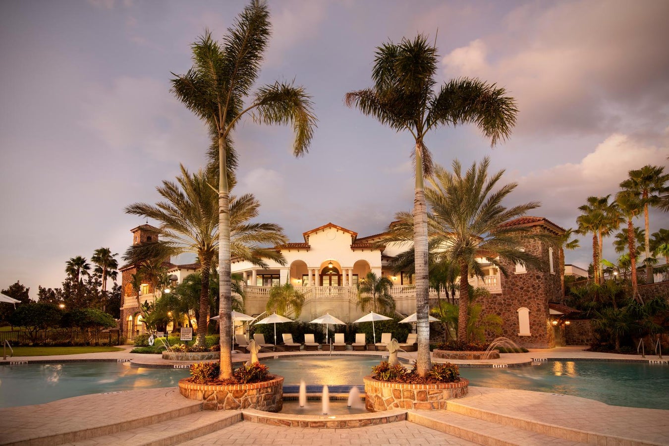 The Grande Clubhouse at the Lake Club in Lakewood Ranch Florida